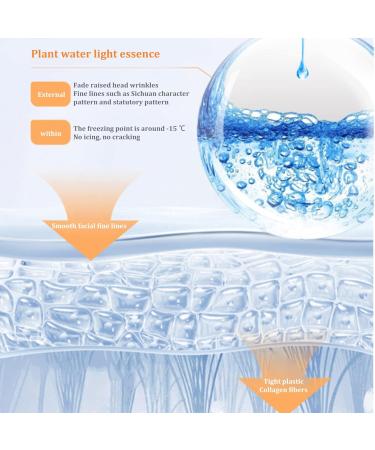 Buy Ice Face Roller - Cold Hot Facial Massage Roller & Ice Globes for Glowing Skin - Blue - Buy Online on GoSupps.com