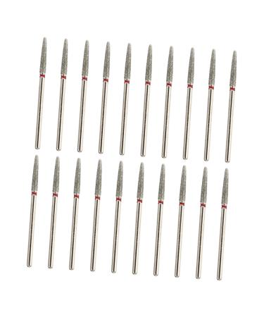 Beaupretty Drill nail polisher nail grinding bits manicure replacement bits nail drill tips nail file bit nail cuticle bit electrical tools Nail Grinding Heads electric nail pedicure Tools