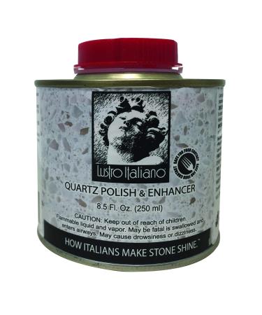 Lustro Italiano Quartz Countertop Polish and Enhancer, 8.5 Fl. Oz