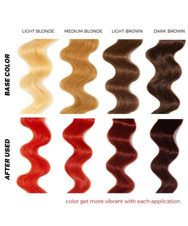 SOVONCARE Red Semi-Permanent Hair Dye Conditioner | 5.28 OZ - Color in 10 Min Cruelty-Free International Shipping - Buy Online on GoSupps.com