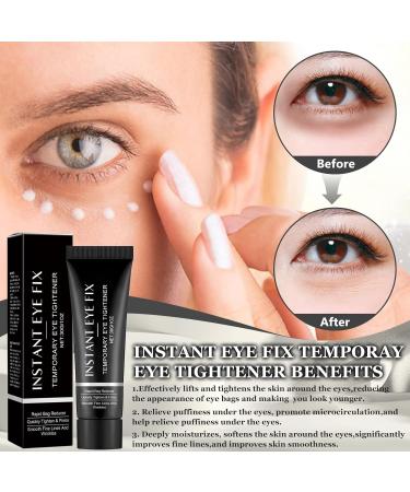 Meanju Eye cream for wrinkles and dark circles with hyaluronic acid antiaging eye care serum for men and women eye cream for dark circles and puffiness - Buy Online on GoSupps.com