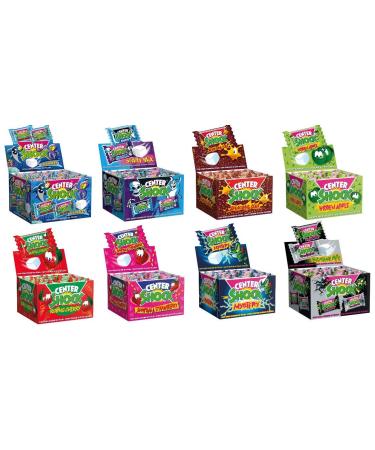 8 boxes of Center Shock Mix Apple Cola Scary Ocean Reef Monster Mix Mystery Strawberry and Cherry each 400 g - Buy Online on GoSupps.com