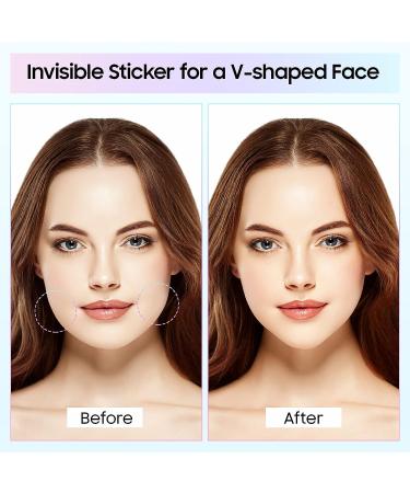 Face Lift Tape Wrinkle Patches - Instant V-shaped Face Lift | 40 PCS Waterproof Face Lifting Tape for Smooth Facial Skin and Double Chin Wrinkles - Buy Online on GoSupps.com