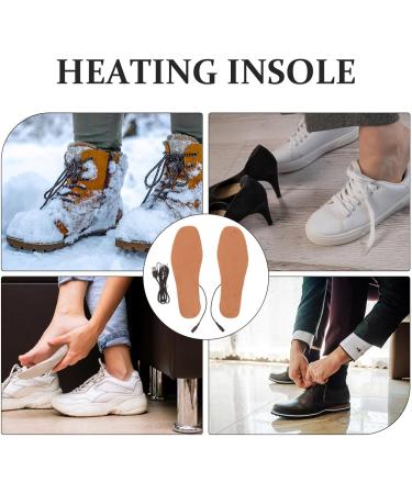 Holibanna Heated Insoles - USB Rechargeable Cuttable Electric Foot Warmers for Men & Women | International Shipping - Buy Online on GoSupps.com