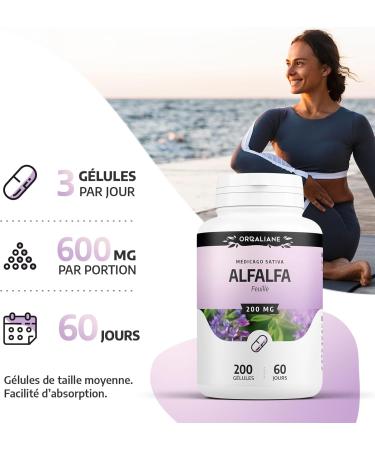 Alfalfa 200mg - 200 capsules - Buy Online on GoSupps.com