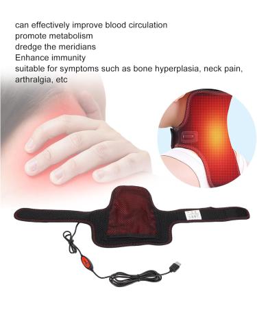 Plplaaoo Neck Heating Cushion - Infrared Heating Pillow with 3 Modes | Comfortable & Versatile for Home Office & Car - Buy Online on GoSupps.com
