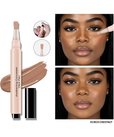  SONGVISON Awakening Concealer Click-Covering Pen Matte Brighten Long Lasting Correcting Cream for Dark Circles and Spots Body Foundation to Evenen Pea Complexion - Buy Online on GoSupps.com