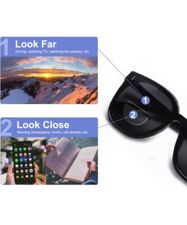 OKH 2-Pack Stick-On Reusable Adhesive Bifocal Lenses for Sunglasses - Clear 1.75X for Enhanced Vision - Buy Online on GoSupps.com