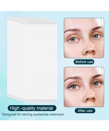 500 Pieces Double Sided False Eyelash Fans Tape - Adhesive Lash Holder for Eyelash Extensions | Perfect for Eye Makeup - International Shipping Available - Buy Online on GoSupps.com