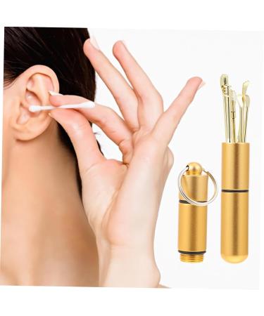 PartyKindom 1set Ear Set for Earwax Removal Comfortable Cleaning Tools Kit Portable Ear Cleaning Supplies - Buy Online on GoSupps.com