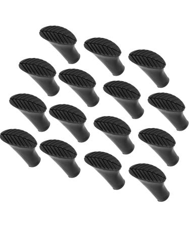 Socobeta Walking Stick Tips Rubber 9mm Pole Tips 18x8x3 Universal 15PCS Pole Tip Protectors Walking Stick Feet Cover Nonslip Pad Alpenstocks Accessory - Buy Online on GoSupps.com