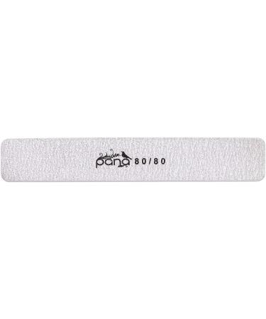 PANA Jumbo Double-Sided Zebra Emery Nail File 80/80 Grit - 50 Pack - For Manicure, Pedicure, Natural, and Acrylic Nails - Buy Online on GoSupps.com
