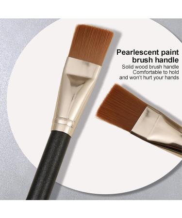 Masque Brush Square Brushes for Blending Liquid Cream - Cosmetic Supplies for Foundation Foundation Cream Pre-Makeup Masque Cream Concealer Pochy - Buy Online on GoSupps.com