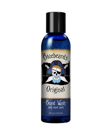 Beard Wash for Men 4 oz. - Natural Beard Wash and Beard Moisturizer Infused with Aloe & Lime - Deeply Cleans Softens and Conditions Your Beard and Skin Underneath - Made in USA Original