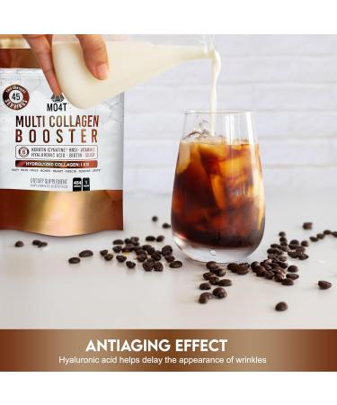 Multi Collagen Booster Powder Extra Strength Collagen Supplement with Added Keratin Biotin Hyaluronic Acid Vitamin C & Silica Extra Nutrients for Hair Nails & Skin -1 Pound 1 Pound (Pack of 1) - Buy Online on GoSupps.com