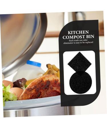 Anneomas Compost Container Filter Cotton 8 Pieces Kitchen & Cat Toilet Smell Remover Accessories - Buy Online on GoSupps.com