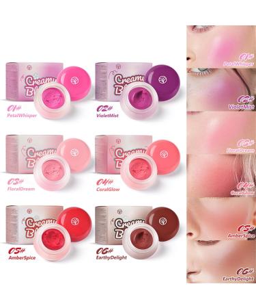 Natural Mousse Blush Easy to Blend Makeup Layering Long Lasting Cosmetic for Daily Use and Party - Buy Online on GoSupps.com