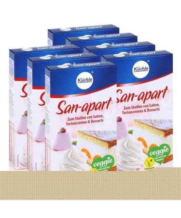 K chle San-apart 125g - For stiffening cream cake creams & desserts (pack of 7) Medium