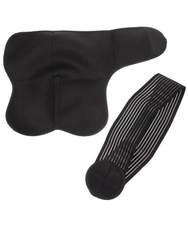 Healvian Shoulder Compression Sleeve 1 Set Shoulder Brace Rotator Cuff Adjustable Shoulder Support Strap Wrap for Women Men Shoulder Strap Brace