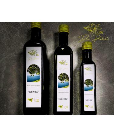 Don. Pratelli Extra Virgin Olive Oil 100% Italy Blue Edition (500 ML) Sicily Terra Nostra 500 Milligrams - Buy Online on GoSupps.com