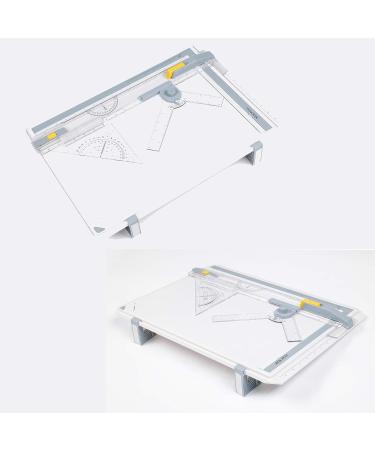 FUNCSDIK A3 Drafting Table Drawing Board Set - Portable and Lightweight Drafting Tools for Architecture, Artists, Students, Beginners - Inch System - Buy Online on GoSupps.com