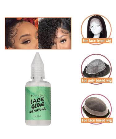 Wig Glue Tape Remover for Tape in Hair Extensions Tape Remover For Hair Extensions Wig Glue Remover Glue Remover Wig Remover For Lace Wig Glue Adhesive & Hairpiece Toupee Systems 1PC - Buy Online on GoSupps.com