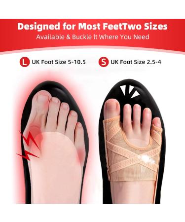 XTOERBUY Bunion Corrector Big Toe Straightener Adjustable Hallux Valgus Correction Protector Little Toe Pain Relief Bunion Splint with Non-slip Strap for Day Night Support - for Women & Men (S) - Buy Online on GoSupps.com