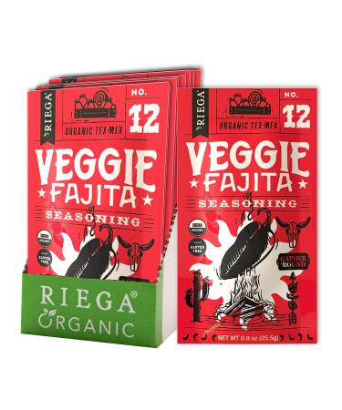 Riega Organic Fajita Seasoning Mix 8 x 25.5g