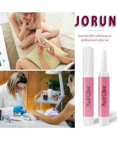 10 PCS Nail Glue Extra Strong for Press On Nails Long Lasting Fake Nail Flue for Acrylic Tips Quick Dry & No UV Light False Nail Glue for Nail Charms Rhinestones 2g*10 - Buy Online on GoSupps.com