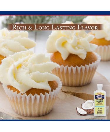 Happy Home Imitation Coconut Flavoring 7 oz - Non-Alcoholic & Certified Kosher - Buy Online on GoSupps.com