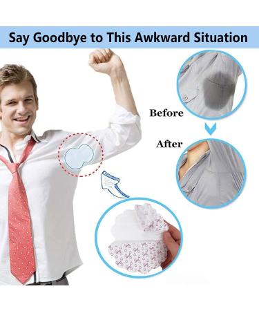 30 Disposable Underarm Sweat Pads | Sweatproof Perspiration Patches for Unisex | Keep Underarms Dry and Clothes Clean - Buy Online on GoSupps.com