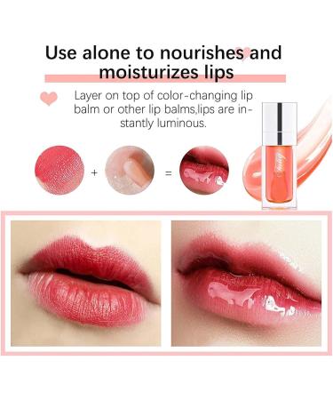  Tsuchiya Lip shine Long-lasting moisturizing tinted lip gloss 6 ml Plump lip gloss sheer tinted lip care glass lip shine - Buy Online on GoSupps.com