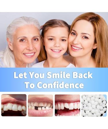 Provisional Denture Repair Set | Temporary Plastic Tooth Solutions for Halloween & Christmas - Buy Online on GoSupps.com