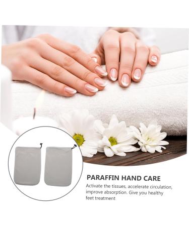 FRCOLOR Lip Gloss Holder 7 Pairs Wax Thermal Insulation Gloves Wax Gloves Paraffin Wax Mittens Washable Gloves Comfortable Gloves Hand Boots Nursing Kit Heater Miss Liner Cotton Perms - Buy Online on GoSupps.com