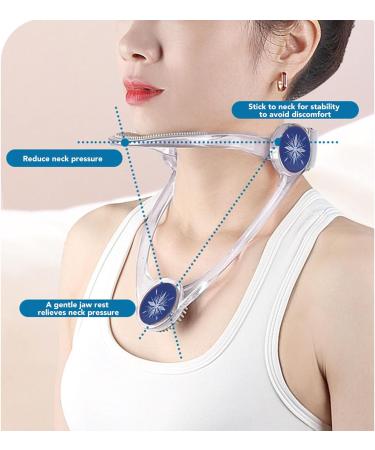 Shaping Cervical Collar - Lightweight Transparent Neck Support for Adults | Hook & Loop Design for Daily Comfort - Buy Online on GoSupps.com