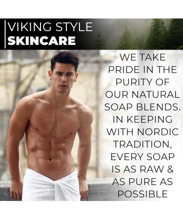 Pine Tar Soap for Men - Natural 4oz Cleansing Bar for Itchy Skin Eczema & Psoriasis - Handcrafted in the USA - Buy Online on GoSupps.com