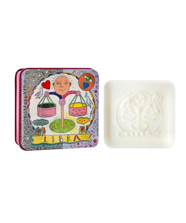 Pre De Provence Zodiac Tin Bar Soap Libra 100 Gram