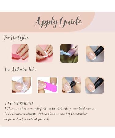 BABALAL Pink Chrome Square Press on Nails - Medium Fake Acrylic Squoval Nails for Women and Girls | BBFNB03 - Buy Online on GoSupps.com