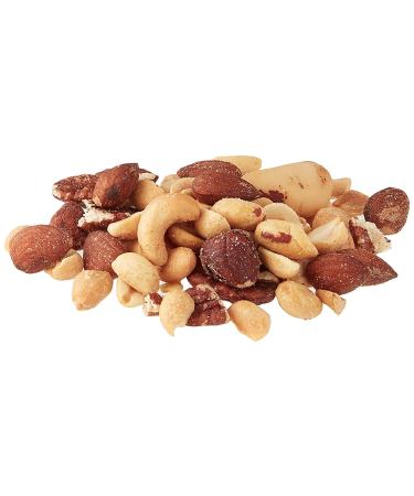 Happy Belly Salted Mixed Nuts with Peanuts 16 Ounce - Premium Quality Snack Mix - 1 Pound Pack - Amazon Brand - Buy Online on GoSupps.com