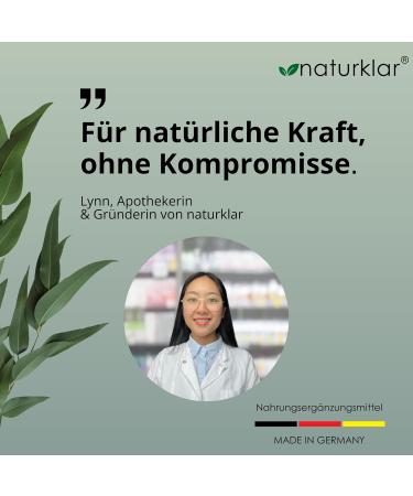 NaturKlar Liver Plus - High-Dose Milk Thistle Capsules with Artichoke Dandelion & Curcuma | 120 Vegan Capsules for Optimal Liver Support - Buy Online on GoSupps.com