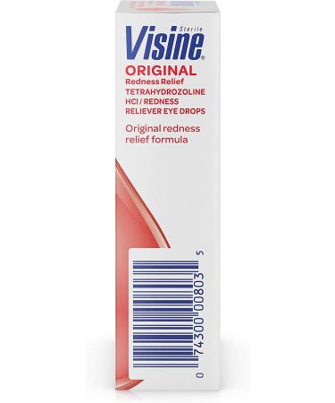 Visine Original Redness Relief Eye Drops | 0.5 Fl. Oz - Buy Online on GoSupps.com