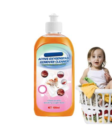 Laundry Stain Removers | Fast Acting Natural Laundry Grease Remover - Fabric Upholstery Cleaners for Drapes Sofa Clothes Carpets Bed Linen Door Drapes