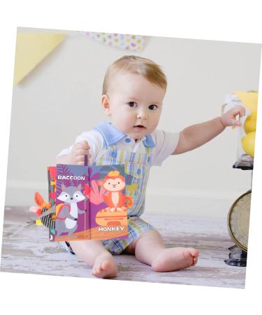 Shop 3ST Soft Fabric Baby Book for Toddlers - Early Development Cloth Toys - Perfect Touch Gift (26x11cm Set of 3) - Buy Online on GoSupps.com