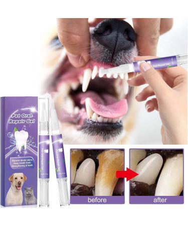 Pet Oral Repair Gel for Dogs Pet Oral Repair Gel Pet Oral Care Gel Pet Oral Restoration Whitening Gel Gel Pet Oral Pet Oral Repair Gel Pen for Cats (5pc) - Buy Online on GoSupps.com