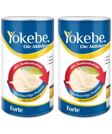 Yokebe Forte slimming pack 2 x 500 g powder new formula