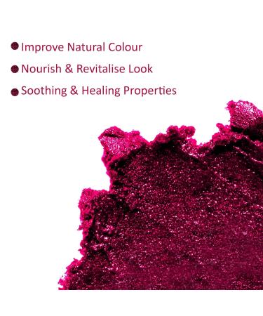 Beetroot Lip Scrub for Brighter Softer Lips - Ideal for Dark Chapped & Pigmented Lips | 15g - Men & Women - Buy Online on GoSupps.com