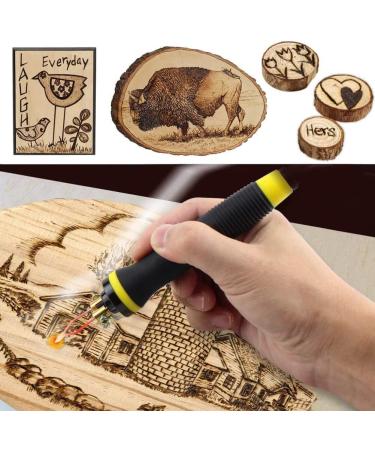 TEKCHIC Pro1 Professional Wood Burning Kit with 20 Wire Nibs - Pyrography Set - Buy Online on GoSupps.com