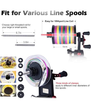 Goture Fishing Line Spooler | Reel Winder Machine for Spinning, Cast, and Trolling Reels | Large Capacity Spooling Station System - Buy Online on GoSupps.com