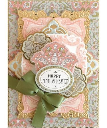 Anna Griffin Salon Nouveau Paper Crafting Kit - Card Making & Scrapbooking Supplies - 32pcs 12x12 Cardstocks, Embellishments, Sentiments for Invitations & Greeting Cards - Buy Online on GoSupps.com