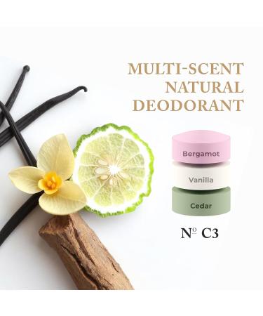 Nevo Multi Scent Deodorant Stick With Layers | Aluminum Free Deodorant for Women & Men | All Natural Organic Vegan Non Toxic | Coconut Oil & Shea Butter | N C1 Mint - Coconut - Citrus 2.65 oz Mint | Coconut | Citrus 2.65 Ounce (Pack of 2) - Buy Online on GoSupps.com